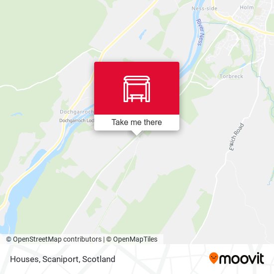 Houses, Scaniport map