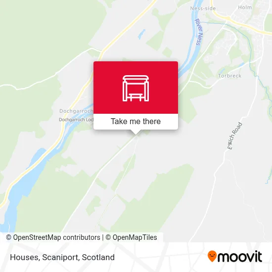 Houses, Scaniport map