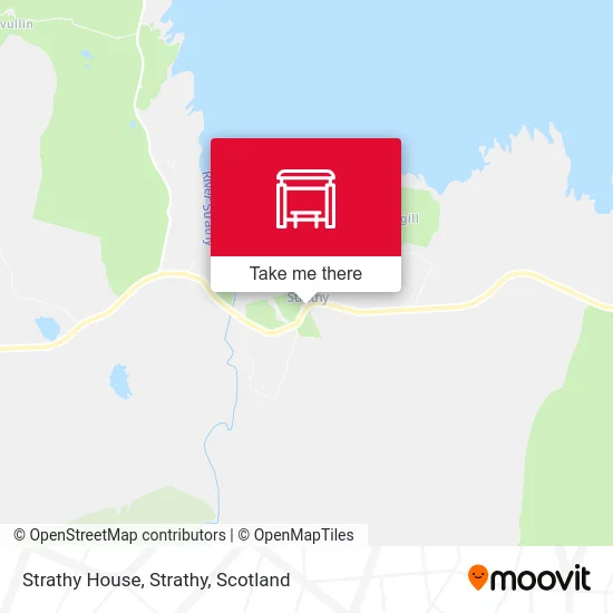 Strathy House, Strathy map
