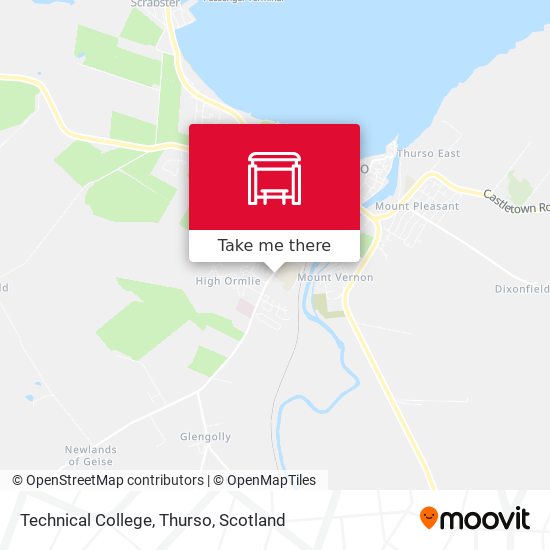 Technical College, Thurso map