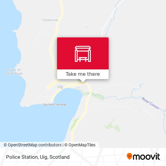 Police Station, Uig map