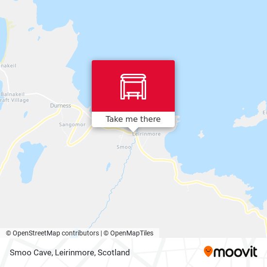 Smoo Cave, Leirinmore map