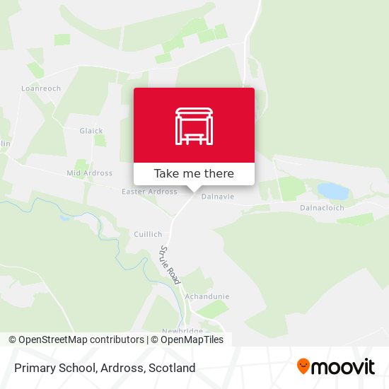 Primary School, Ardross map