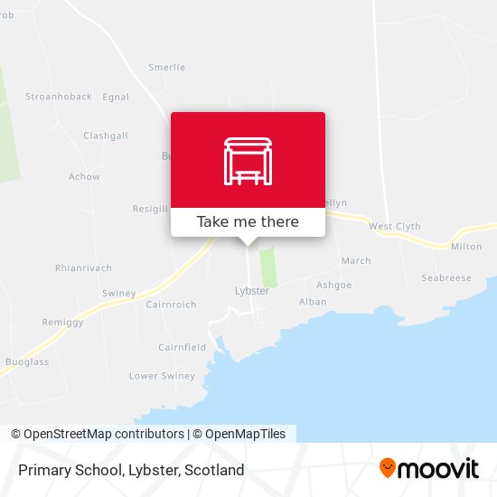Primary School, Lybster map
