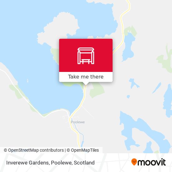 Inverewe Gardens, Poolewe map
