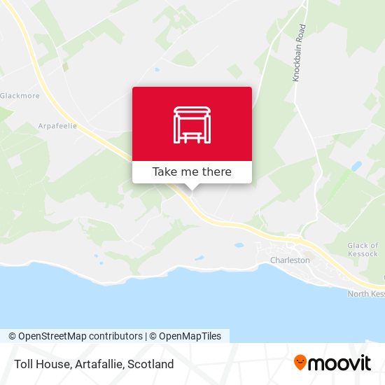 Toll House, Artafallie map