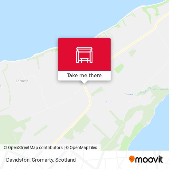 Davidston, Cromarty map