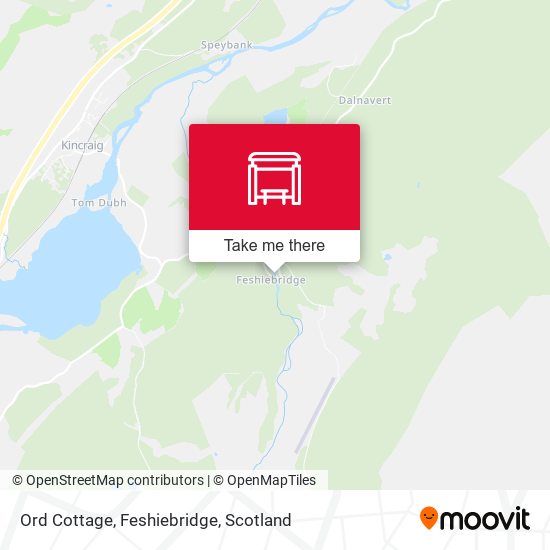 Ord Cottage, Feshiebridge map