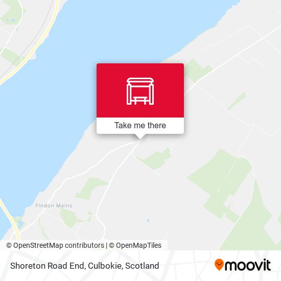 Shoreton Road End, Culbokie map