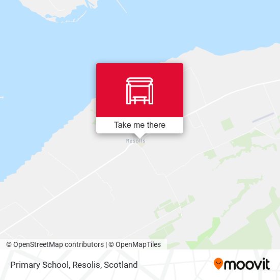 Primary School, Resolis map