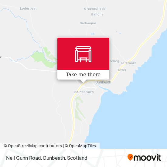 Neil Gunn Road, Dunbeath map