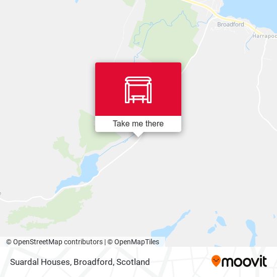 Suardal Houses, Broadford map
