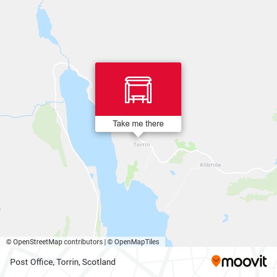 Post Office, Torrin map