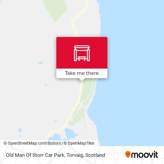 Old Man Of Storr Car Park, Torvaig map