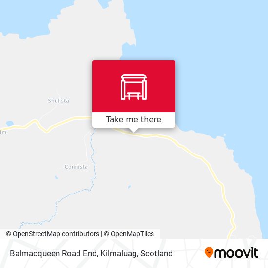Balmacqueen Road End, Kilmaluag map