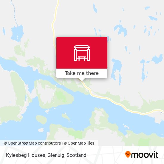 Kylesbeg Houses, Glenuig map