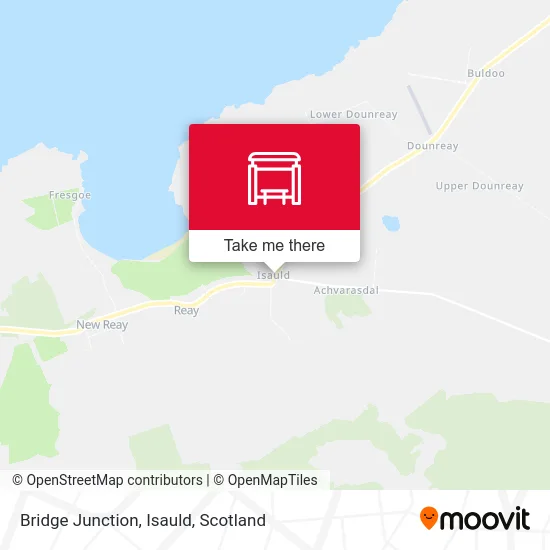 Bridge Junction, Isauld map