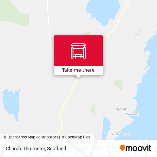 Church, Thrumster map
