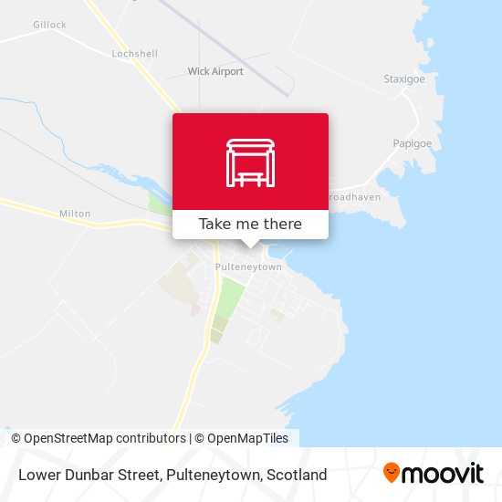 Lower Dunbar Street, Pulteneytown map