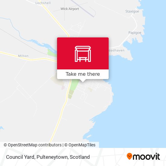 Council Yard, Pulteneytown map