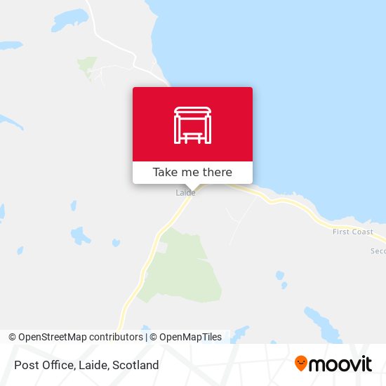 Post Office, Laide map