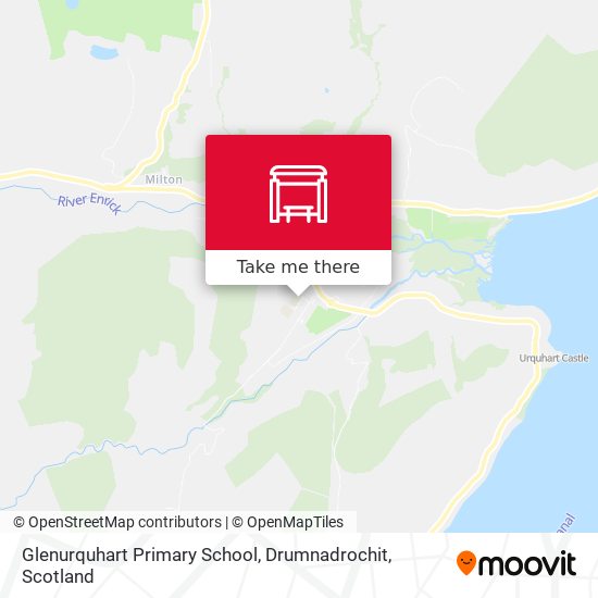 Glenurquhart Primary School, Drumnadrochit map