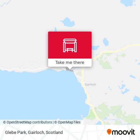 Glebe Park, Gairloch map