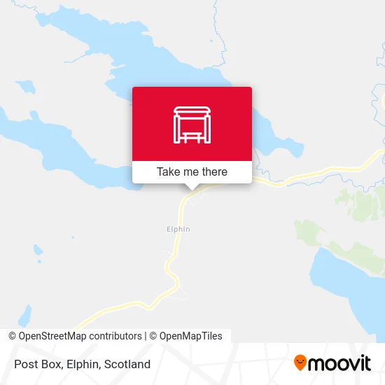 Post Box, Elphin map