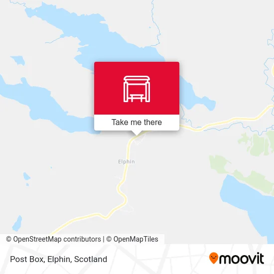 Post Box, Elphin map