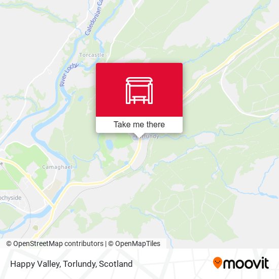 Happy Valley, Torlundy map