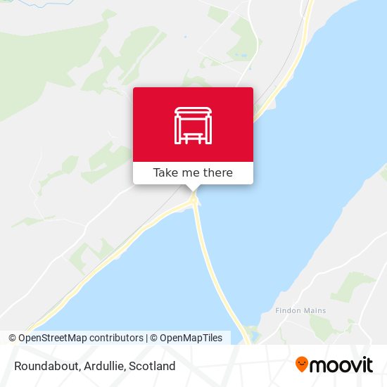 Roundabout, Ardullie map