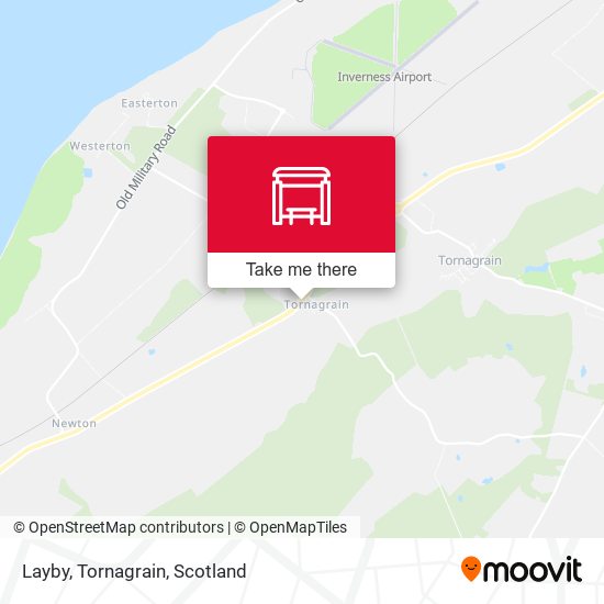 Layby, Tornagrain map