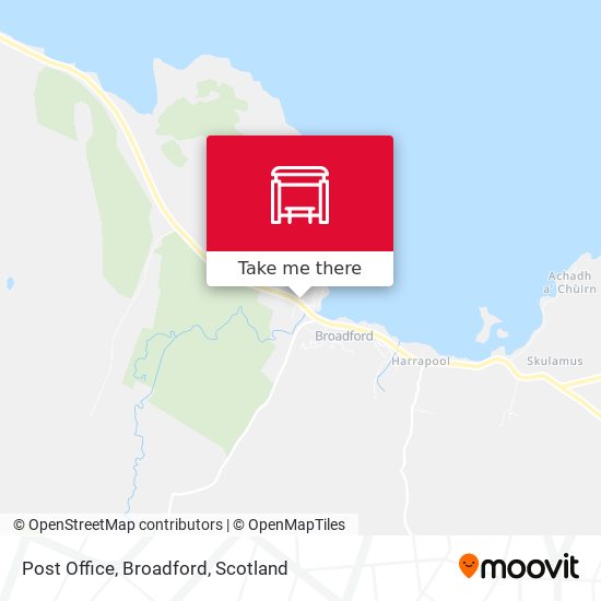 Post Office, Broadford map
