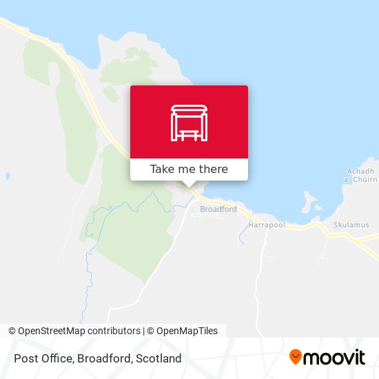 Post Office, Broadford map