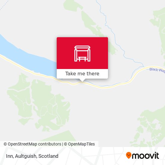Inn, Aultguish map
