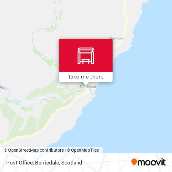 Post Office, Berriedale map