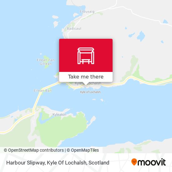 Harbour Slipway, Kyle Of Lochalsh map