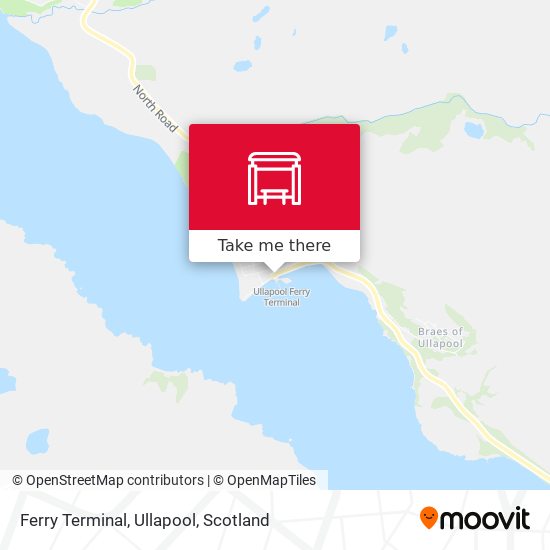 Ferry Terminal, Ullapool map