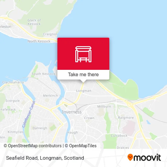 Seafield Road, Longman map