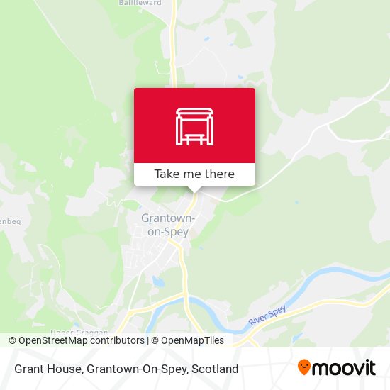 Grant House, Grantown-On-Spey map