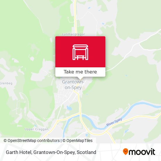 Garth Hotel, Grantown-On-Spey map