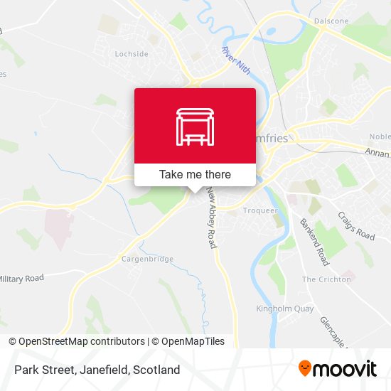 Park Street, Janefield map