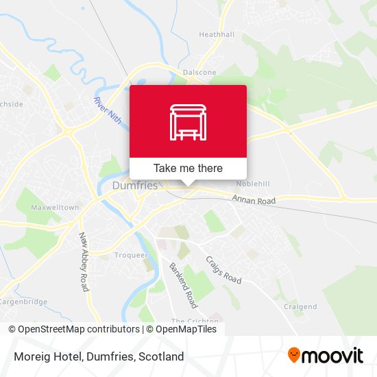 Moreig Hotel, Dumfries map