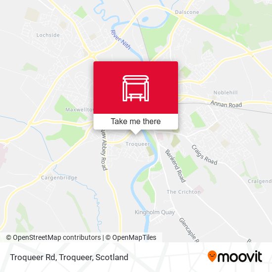 Troqueer Rd, Troqueer map