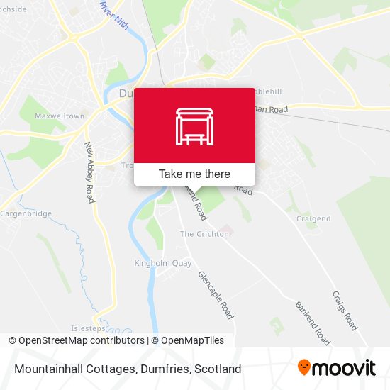 Mountainhall Cottages, Dumfries map