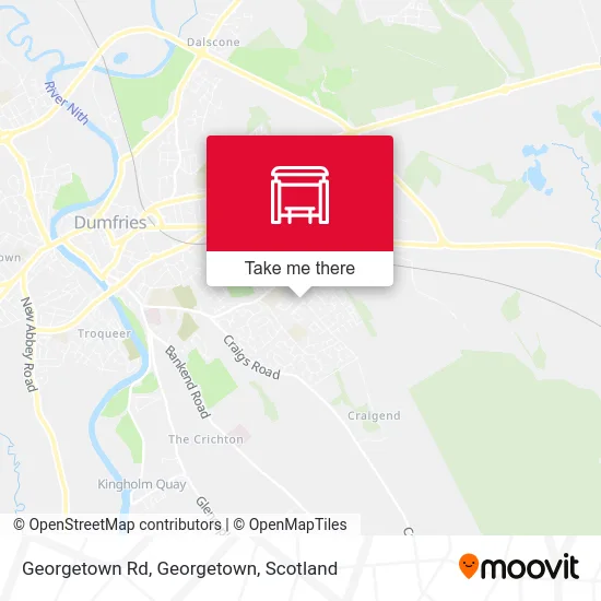 Georgetown Rd, Georgetown map