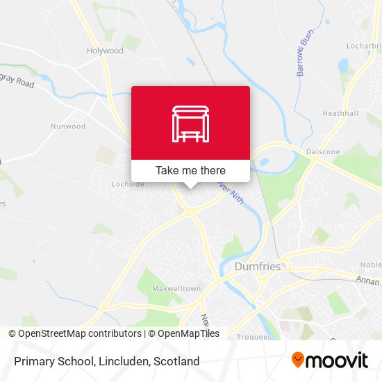 Primary School, Lincluden map
