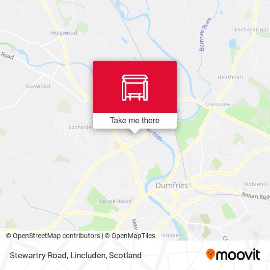 Stewartry Road, Lincluden map