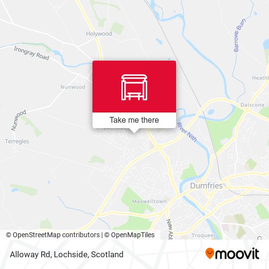 Alloway Rd, Lochside map