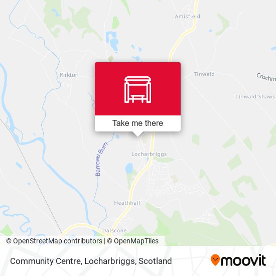 Community Centre, Locharbriggs map